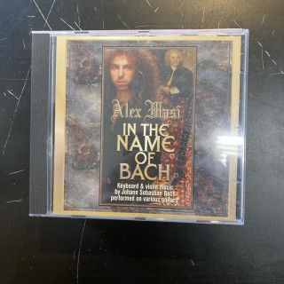 Alex Masi - In The Name Of Bach (remastered) CD (VG+/VG+) -prog metal-